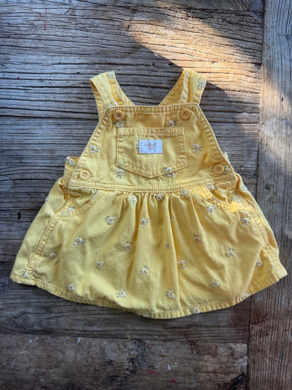 Vintage Oshkosh Baby Duckling Dress 0/3 Months